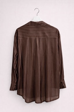 Camisa Rayada Oversize