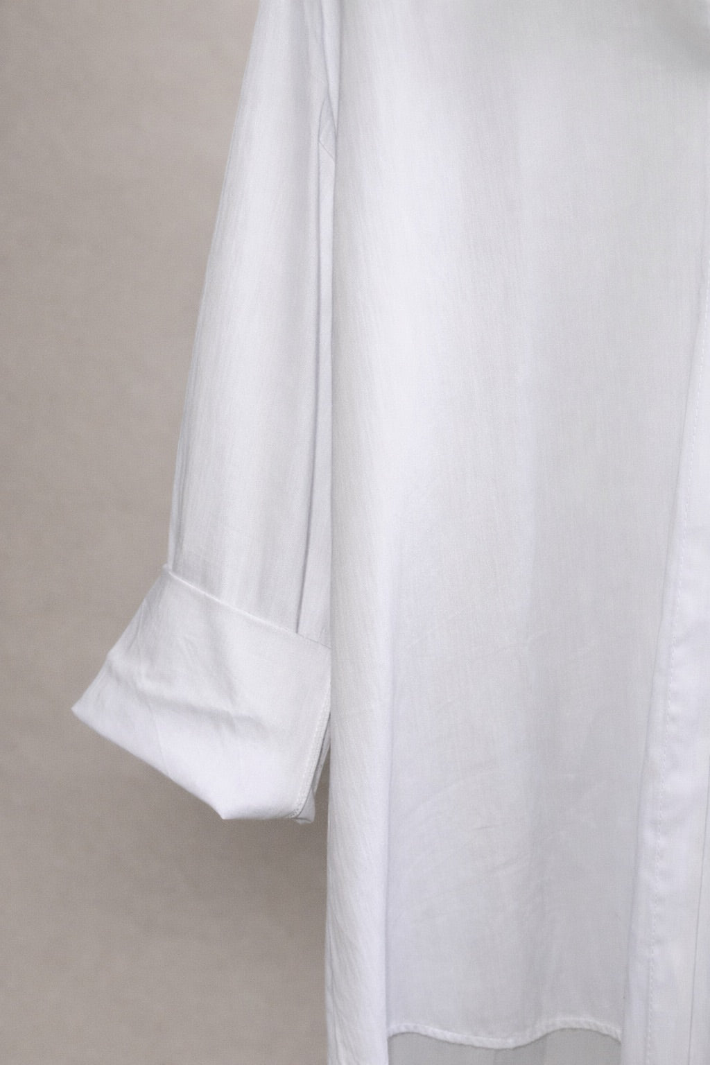 Camisa de Algodón Oversize Blanca