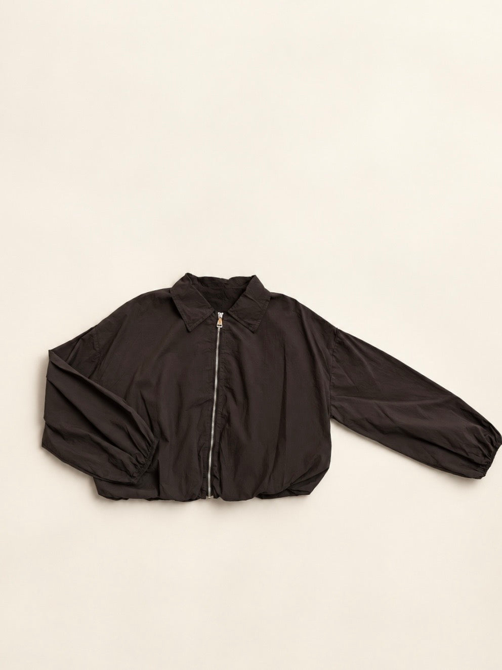 Chaqueta Corta con Cremallera para Mujer