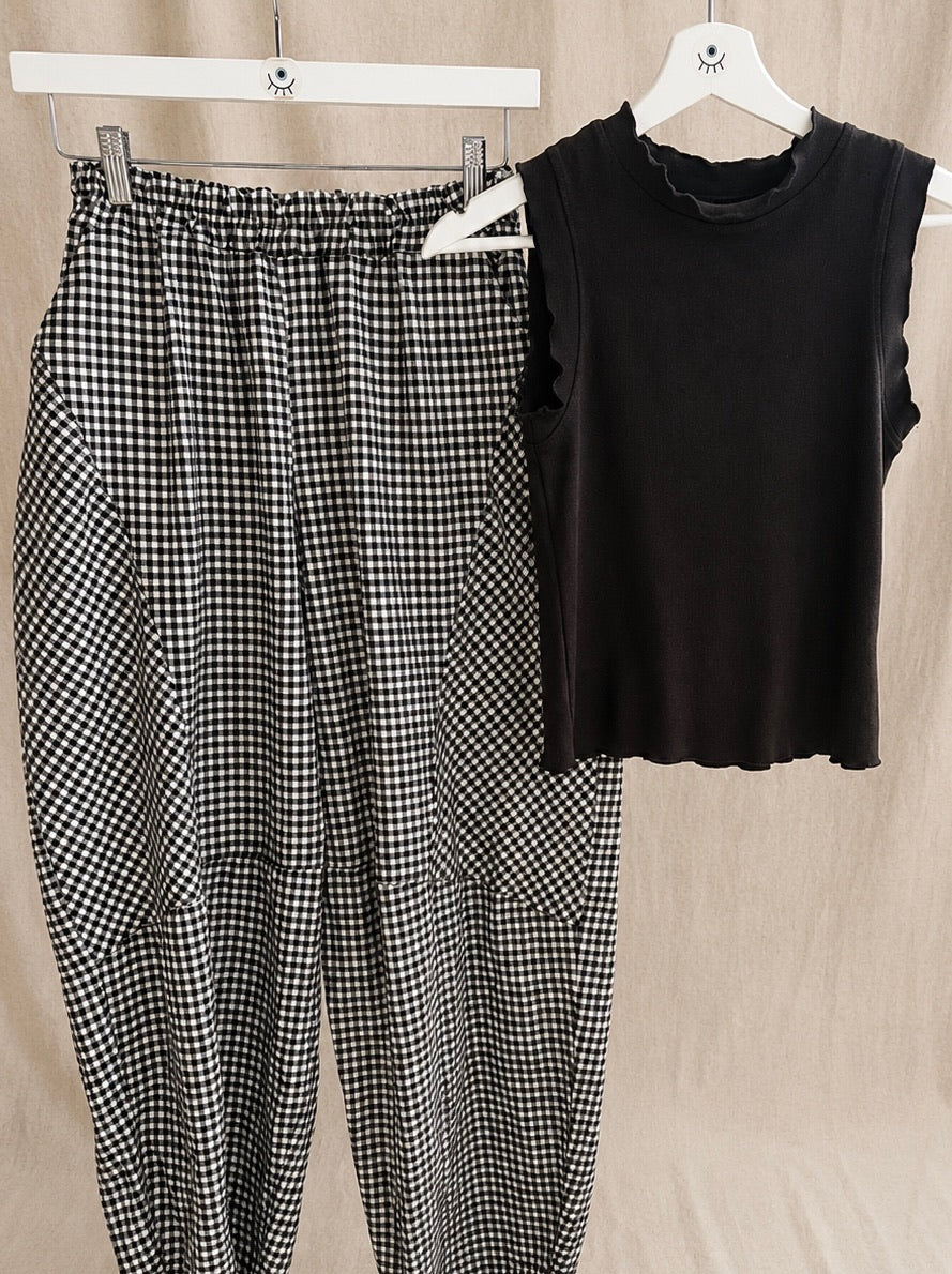 Pantalón Cuadros Vichy para Mujer | Cómodo, Moderno y Casual