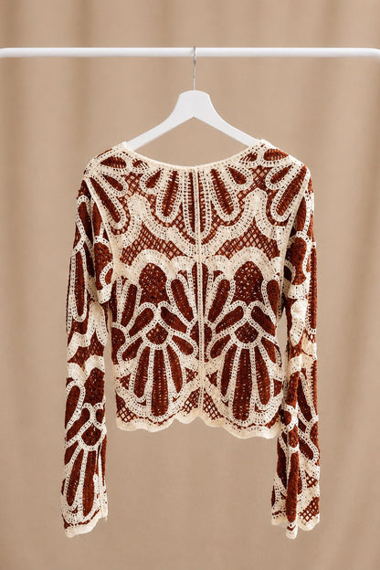 Top Crochet Boho | Blusa Calada Elegante y Moderna