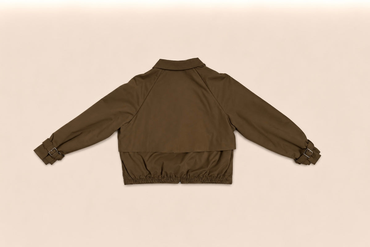 Chaqueta Corta con Cremallera para Mujer | Estilo Casual y Urbano