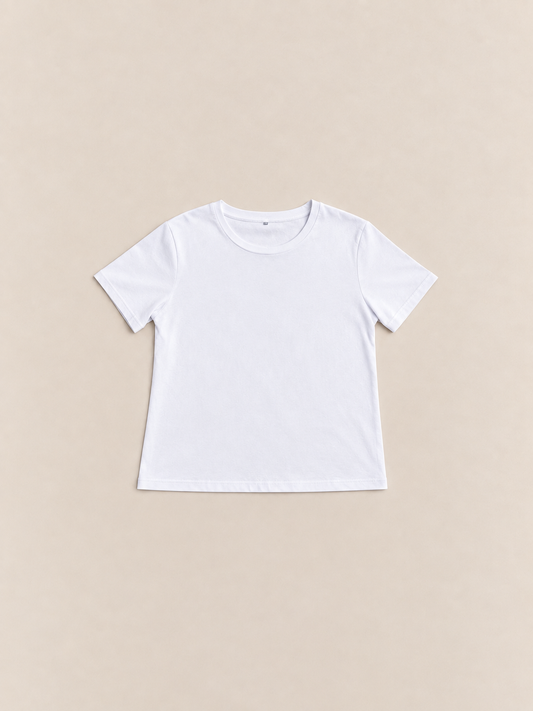 Camiseta Básica de Algodón