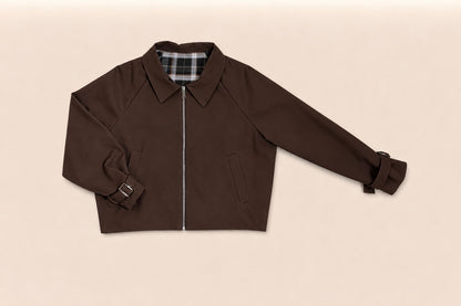 Chaqueta Corta con Cremallera para Mujer | Estilo Casual y Urbano