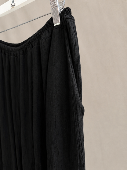 Pantalón Bombacho Texturizado para Mujer | Cómodo, Elegante y de Tendencia