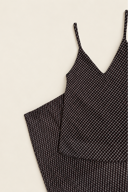 Top de tirantes estampado | Fluido y Elegante