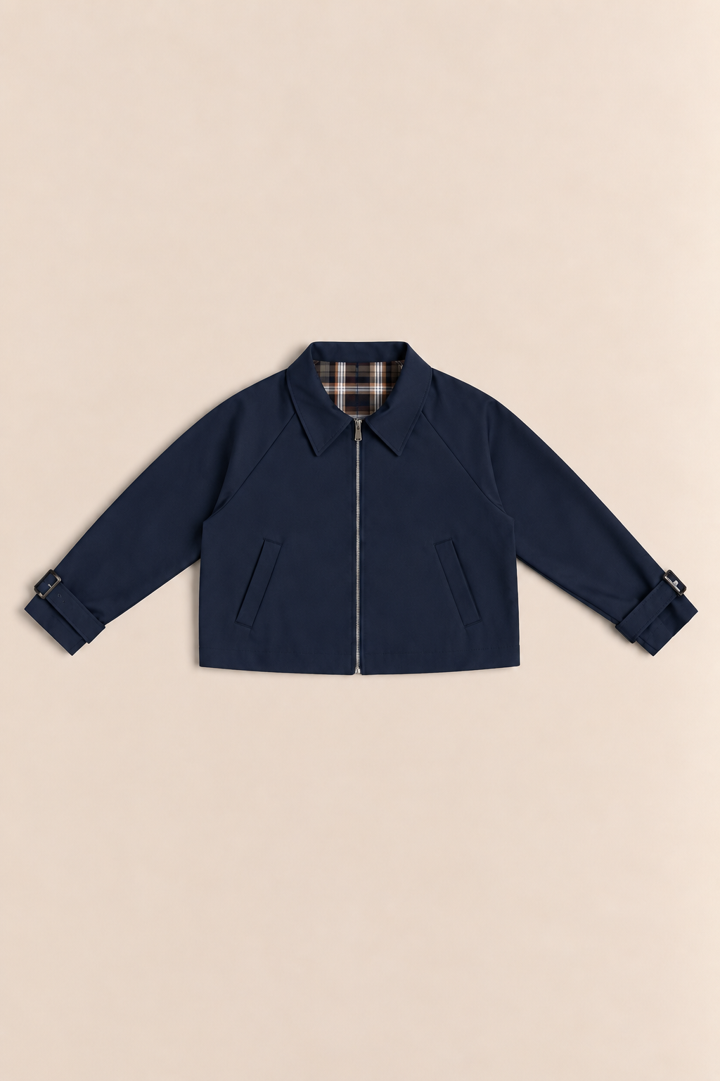 Chaqueta Corta con Cremallera para Mujer | Estilo Casual y Urbano