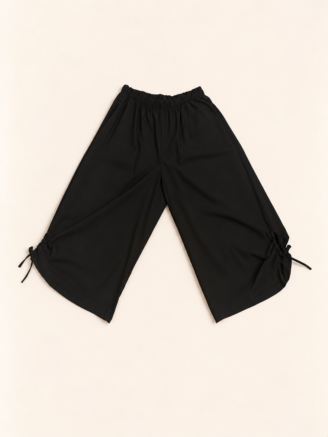 Pantalón bombacho fruncidos
