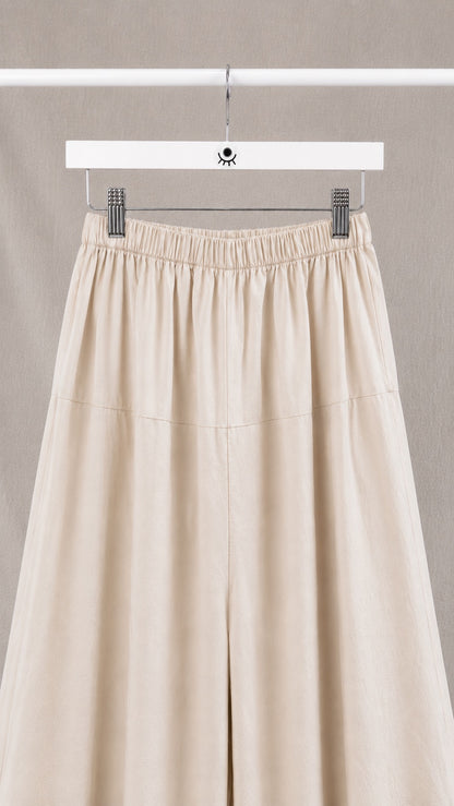 Pantalón bombacho fluido de cintura elástica – cómodo, amplio y moderno
