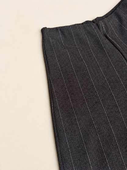 Pantalón Palazzo con Raya Diplomática para Mujer