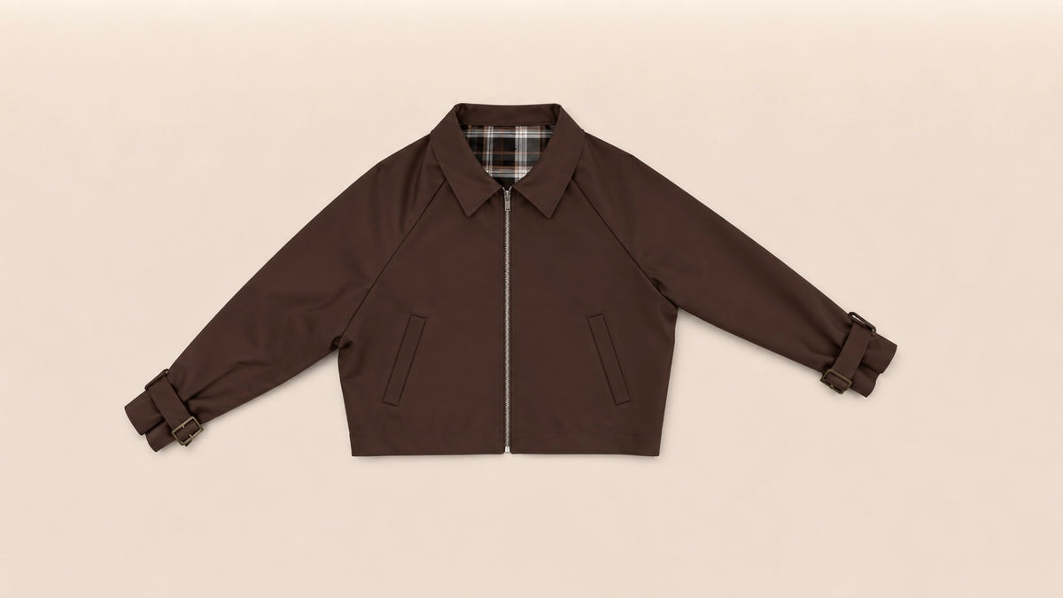 Chaqueta Corta con Cremallera para Mujer | Estilo Casual y Urbano