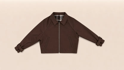 Chaqueta Corta con Cremallera para Mujer | Estilo Casual y Urbano