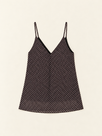Top de tirantes estampado | Fluido y Elegante