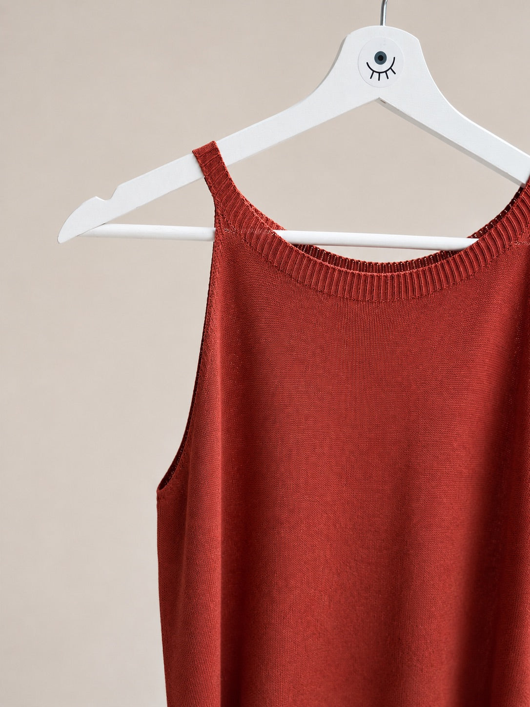 Top de Punto sin Mangas para Mujer | Top Básico Elegante y Moderno