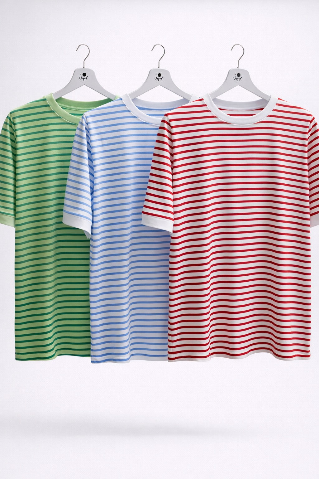 Camiseta Marinera de Rayas Rojas