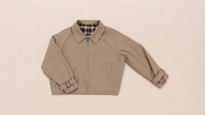 Chaqueta Corta con Cremallera para Mujer | Estilo Casual y Urbano