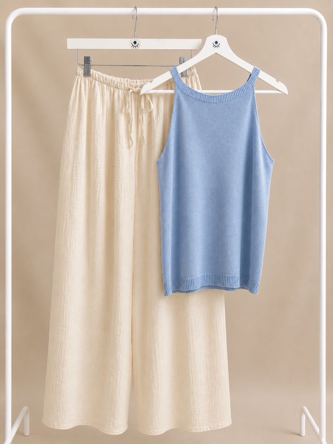 Top de Punto sin Mangas para Mujer | Top Básico Elegante y Moderno