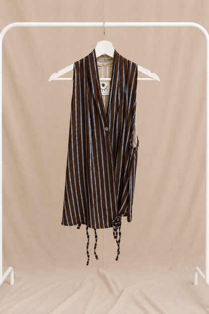 Top Largo de Rayas | Blusa Moderna y Fresca