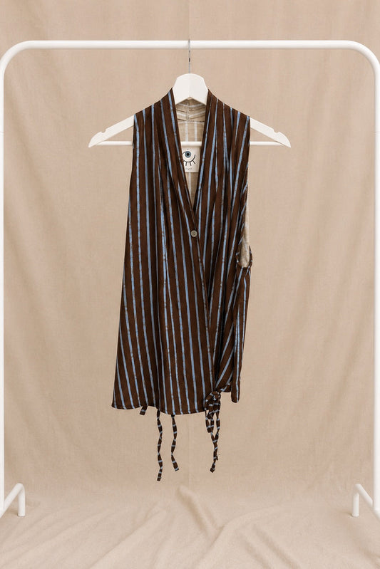 Top Largo de Rayas | Blusa Moderna y Fresca
