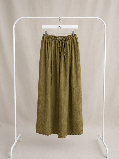 Pantalón Palazzo Texturizado | Elegante, Fresco y Versátil
