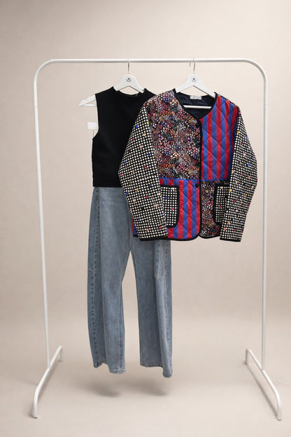 Chaqueta Patchwork Acolchada