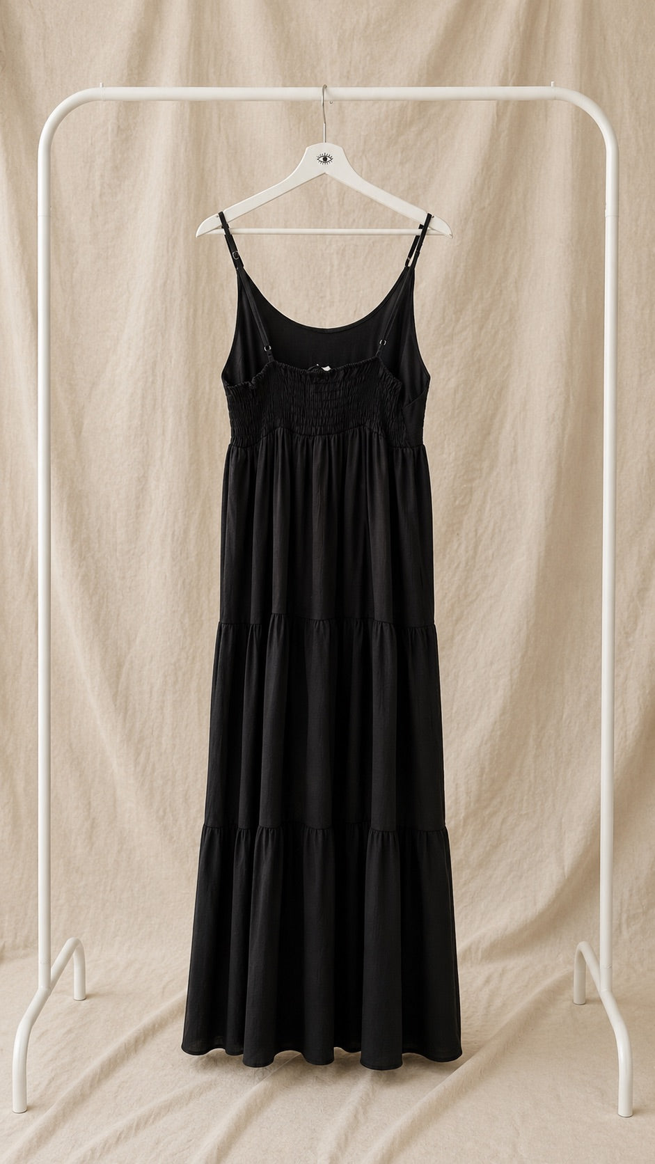 Vestido largo fluido de tirantes – estilo boho elegante y ligero