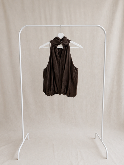 Top Halter Bombacho | Blusa Fluida, Fresca y Elegante