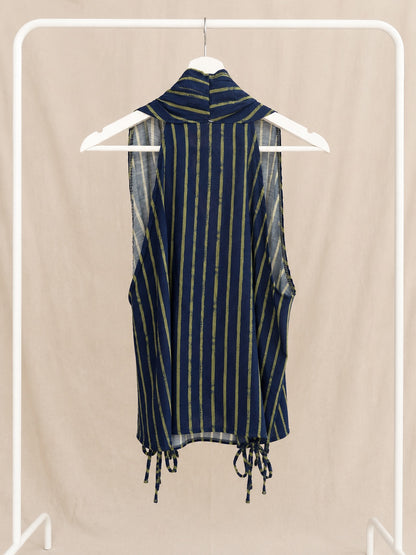 Top Largo de Rayas | Blusa Moderna y Fresca