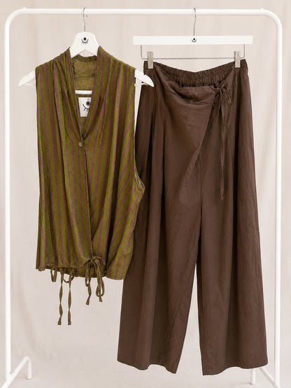 Top Largo de Rayas | Blusa Moderna y Fresca