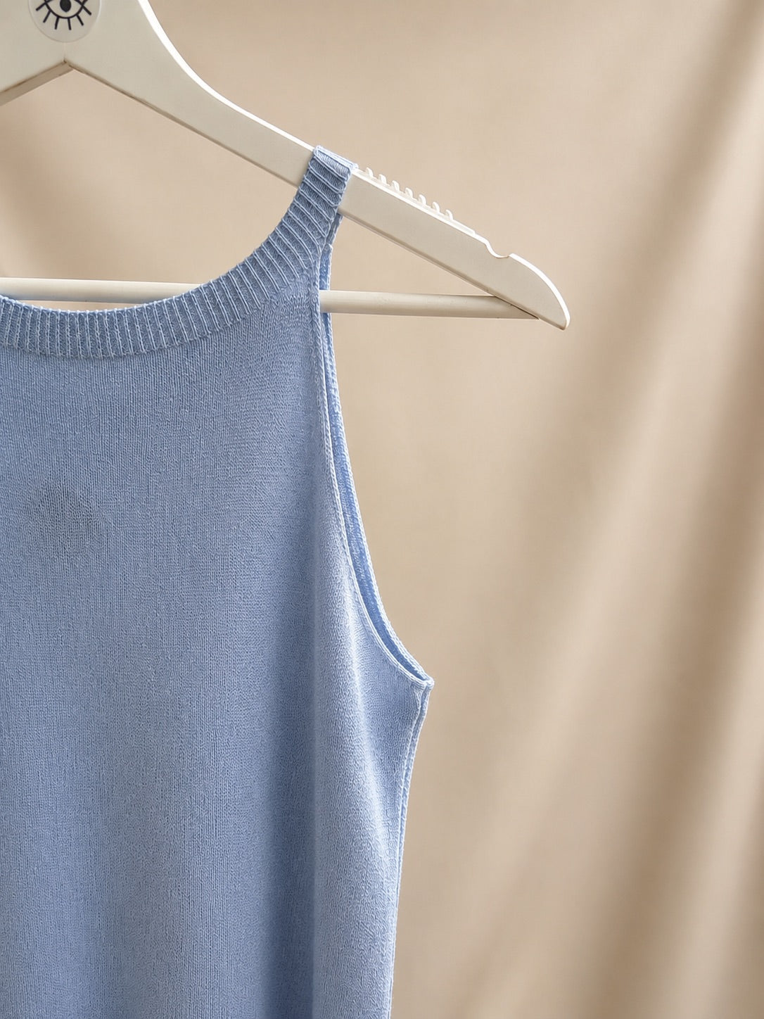 Top de Punto sin Mangas para Mujer | Top Básico Elegante y Moderno