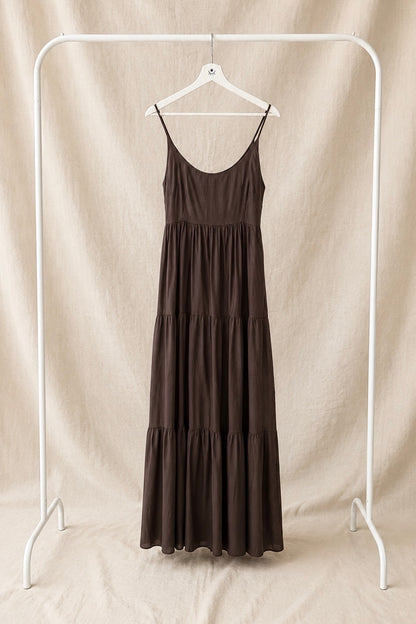 Vestido largo fluido de tirantes – estilo boho elegante y ligero