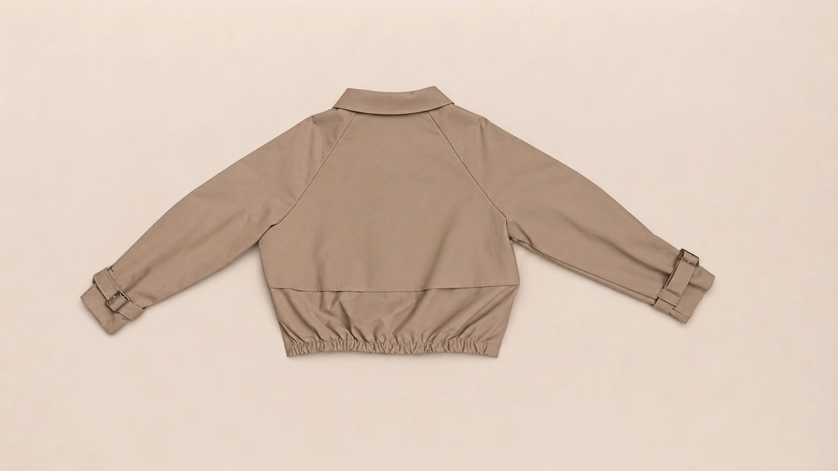 Chaqueta Corta con Cremallera para Mujer | Estilo Casual y Urbano