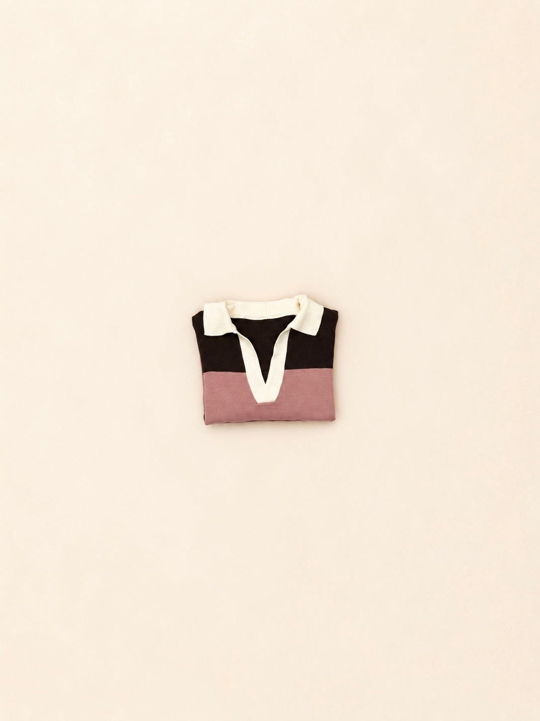 Jersey polo de punto a rayas