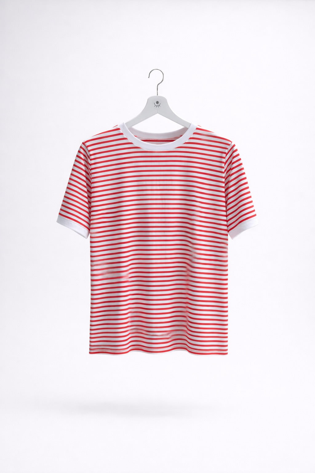 Camiseta Marinera de Rayas Rojas