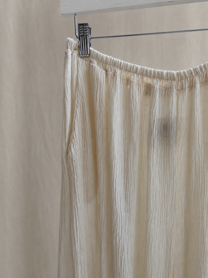 Pantalón Bombacho Texturizado para Mujer | Cómodo, Elegante y de Tendencia