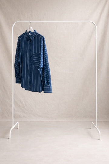 Camisa Vaquera de Rayas Oversize