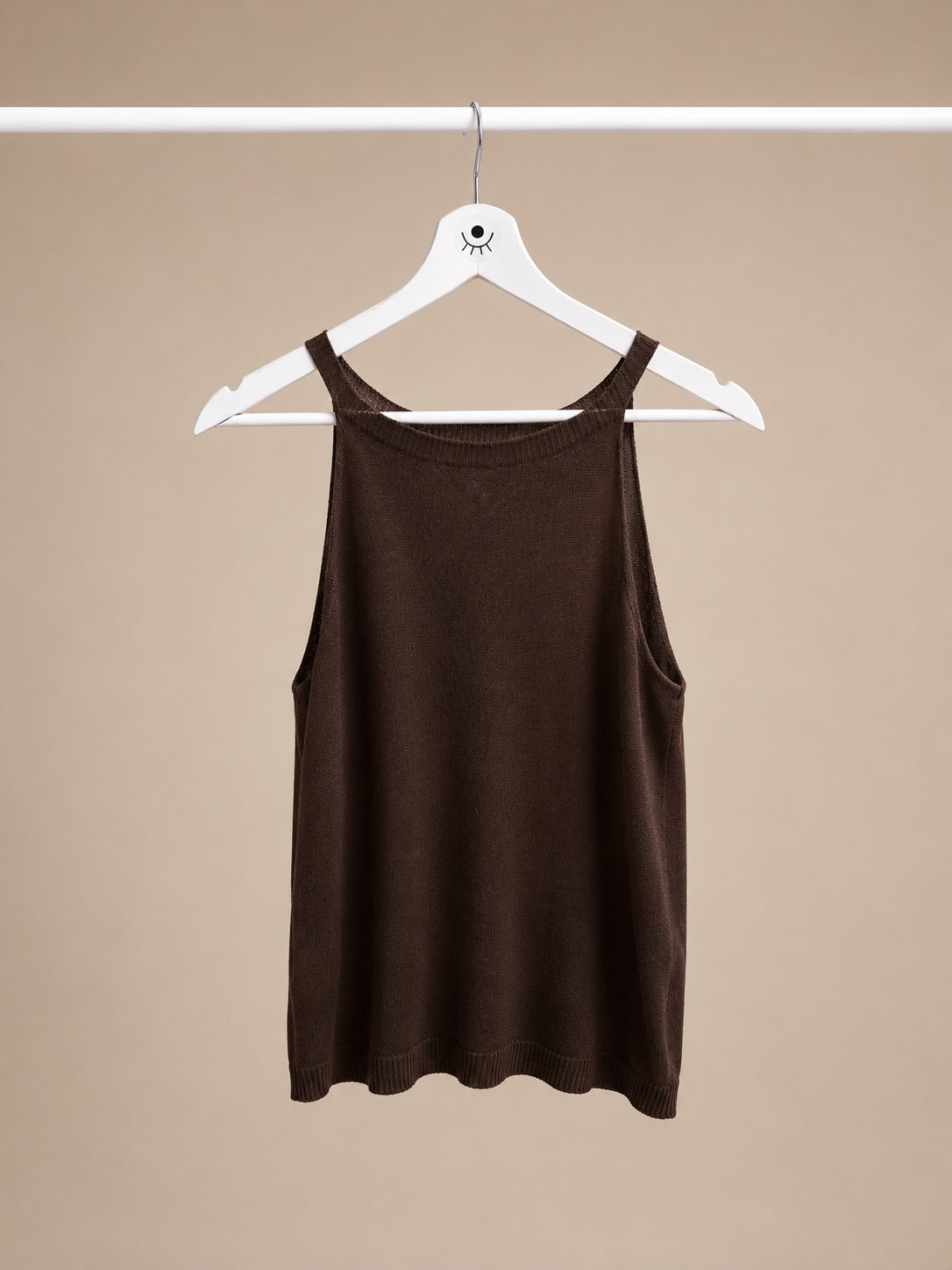 Top de Punto sin Mangas para Mujer | Top Básico Elegante y Moderno