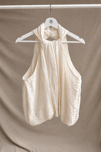 Top Halter Bombacho | Blusa Fluida, Fresca y Elegante