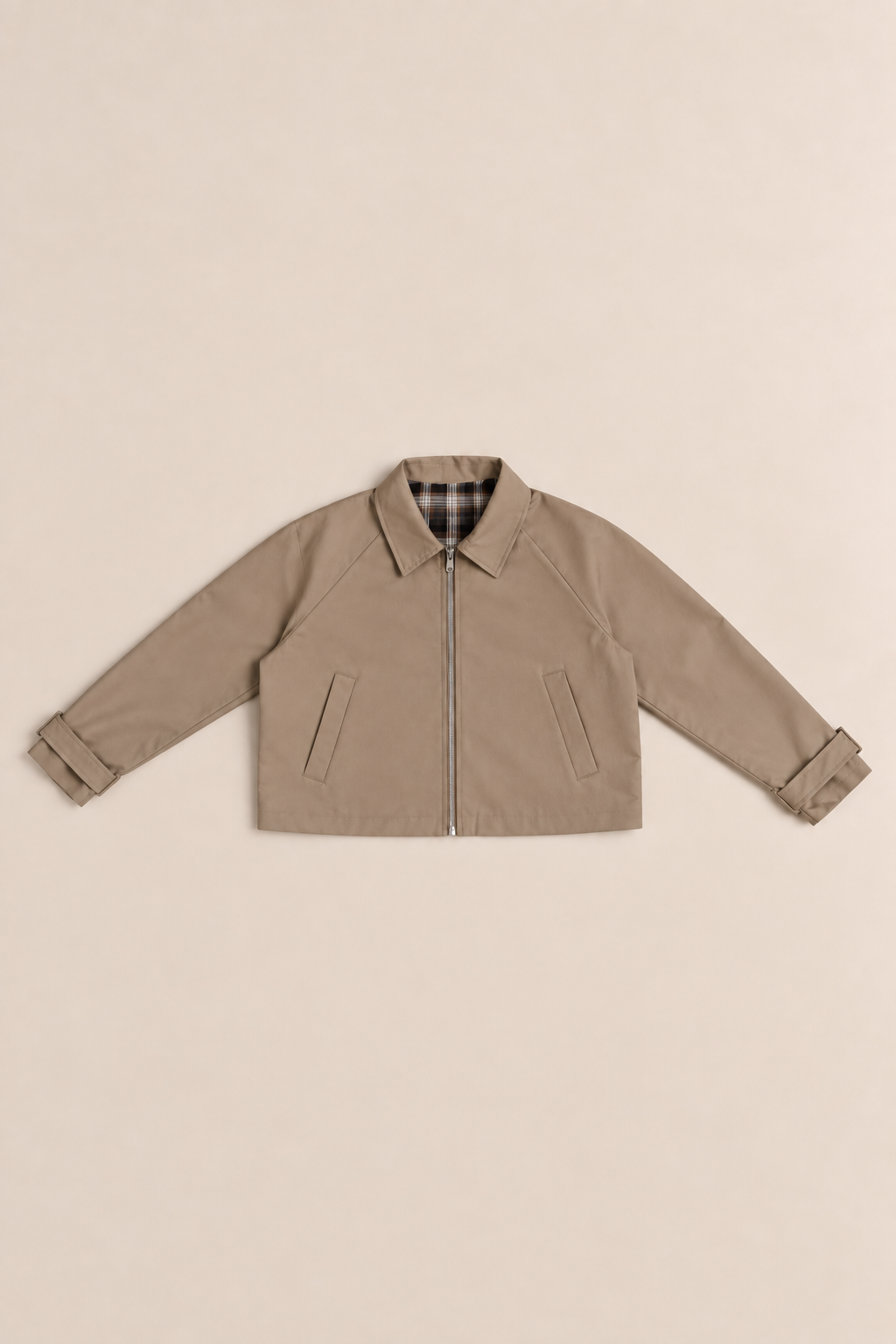 Chaqueta Corta con Cremallera para Mujer | Estilo Casual y Urbano