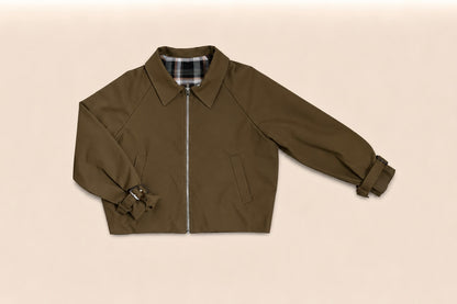 Chaqueta Corta con Cremallera para Mujer | Estilo Casual y Urbano
