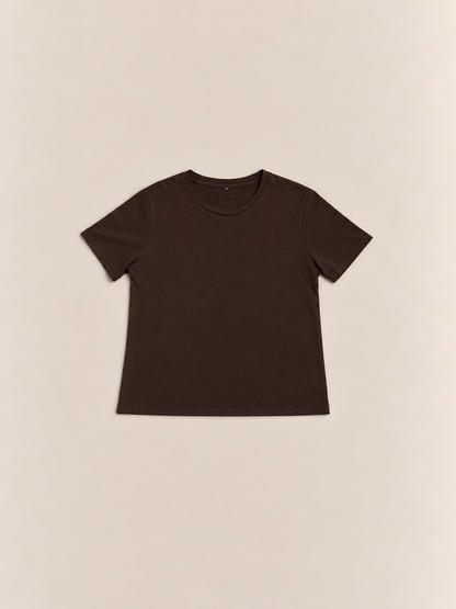 Camiseta Básica de Algodón