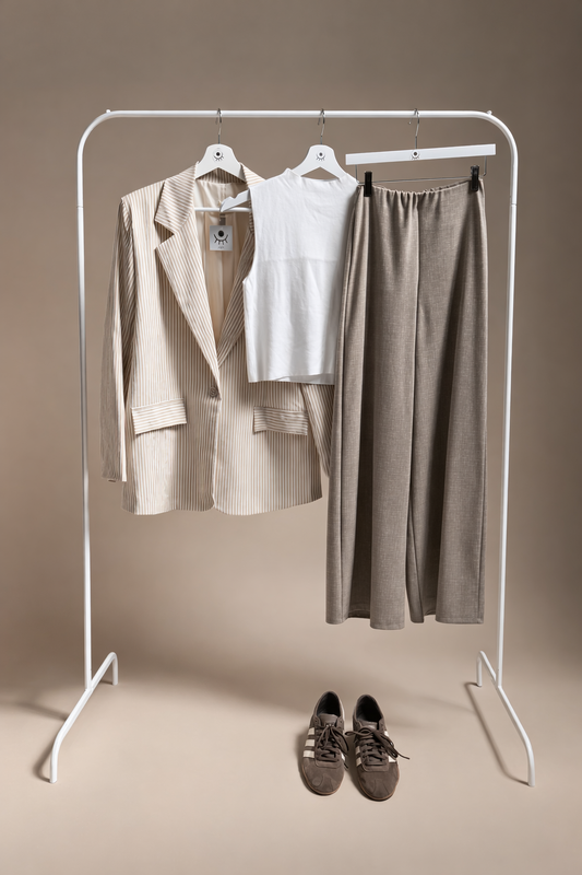 Blazer Rayado Ligero