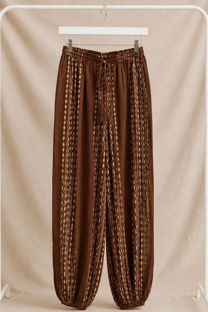 Pantalón Étnico Estampado | Cómodo, Boho y Moderno